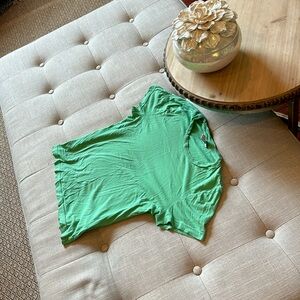 & Other Stories Vibrant Green Baby Tee Size 4